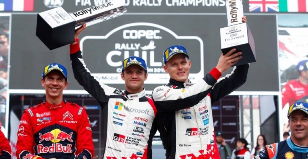 WRC Şili Rallisi'nin galibi Toyota oldu