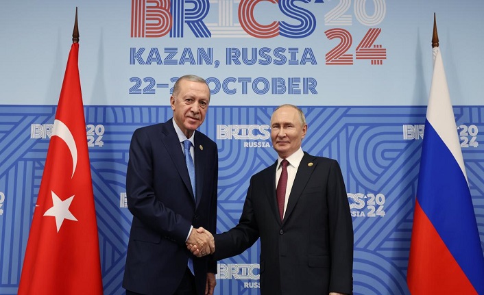 Cumhurbaşkanı Erdoğan, Putin ile görüştü