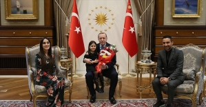 Cumhurbaşkanı Erdoğan 4 yaşındaki Irmak'ı kabul etti