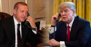 Cumhurbaşkanı Erdoğan ile ABD Başkanı Trump telefonda görüştü