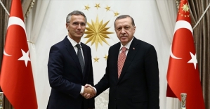 Cumhurbaşkanı Erdoğan, Stoltenberg ile Suriye'yi görüştü