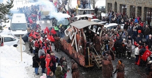 Belçika'nın 'Türk köyü'nde karnaval coşkusu