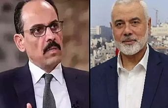 MİT Başkanı İbrahim Kalın, Katar'da İsmail Haniye'yle görüştü